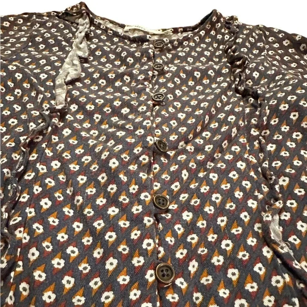 Sfera | Girl’s Fall Floral Ruffle Dress (7-8 yrs) 🍂 - Picture 2 of 4